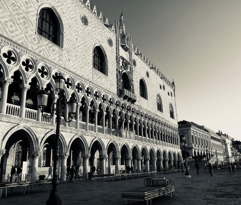 Particolare del Palazzo Ducale a Venezia