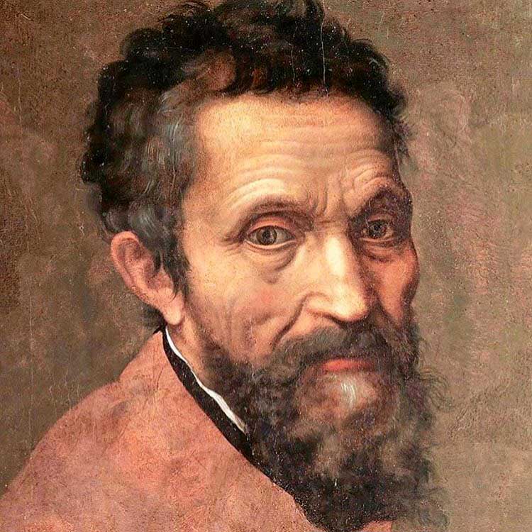 Ritratto di Michelangelo opera di Daniele da Volterra