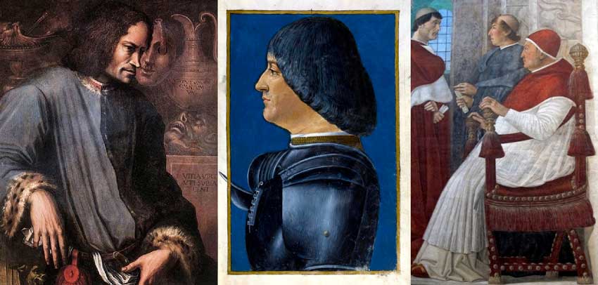 Lorenzo il Magnifico Ludovico il Moro e Sisto IV