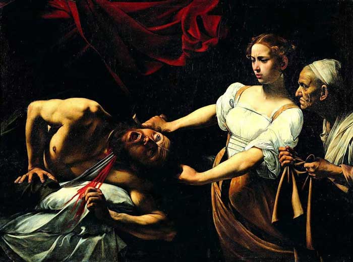 giuditta e oloferne caravaggio 1