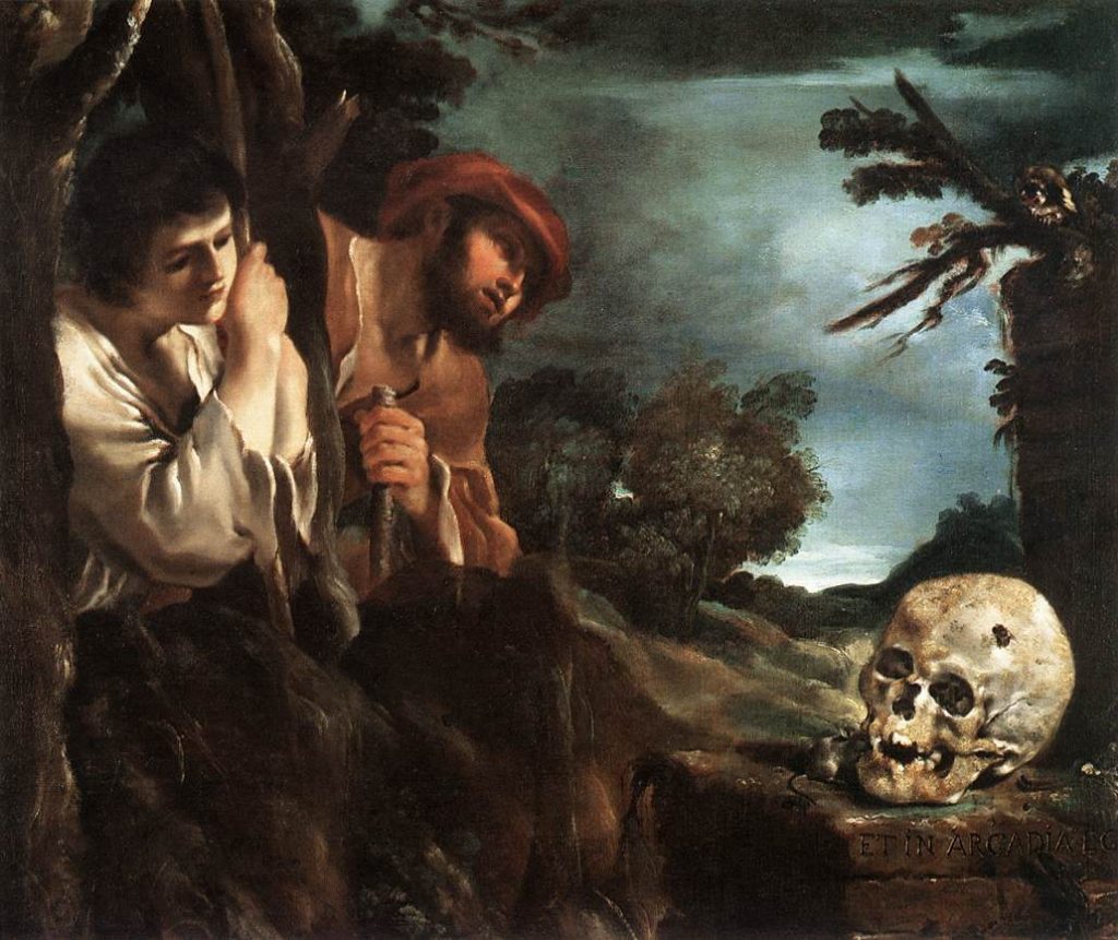 pastori in arcadia del guercino