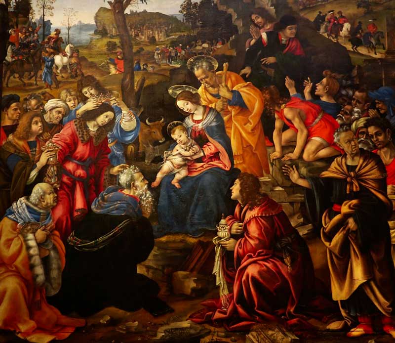 adorazione dei magi filippini lippi