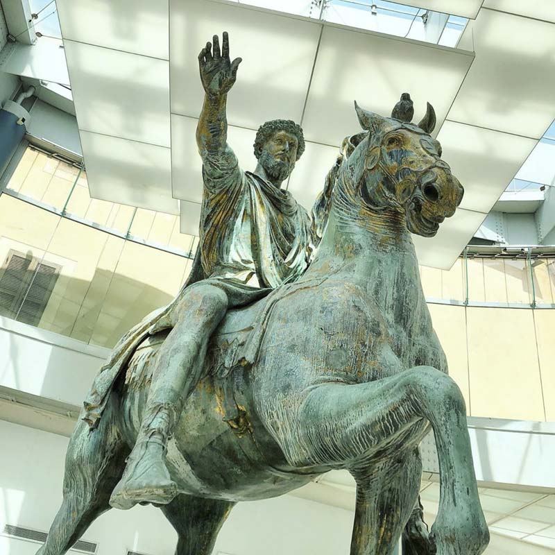 statua equestre di Marco Aurelio