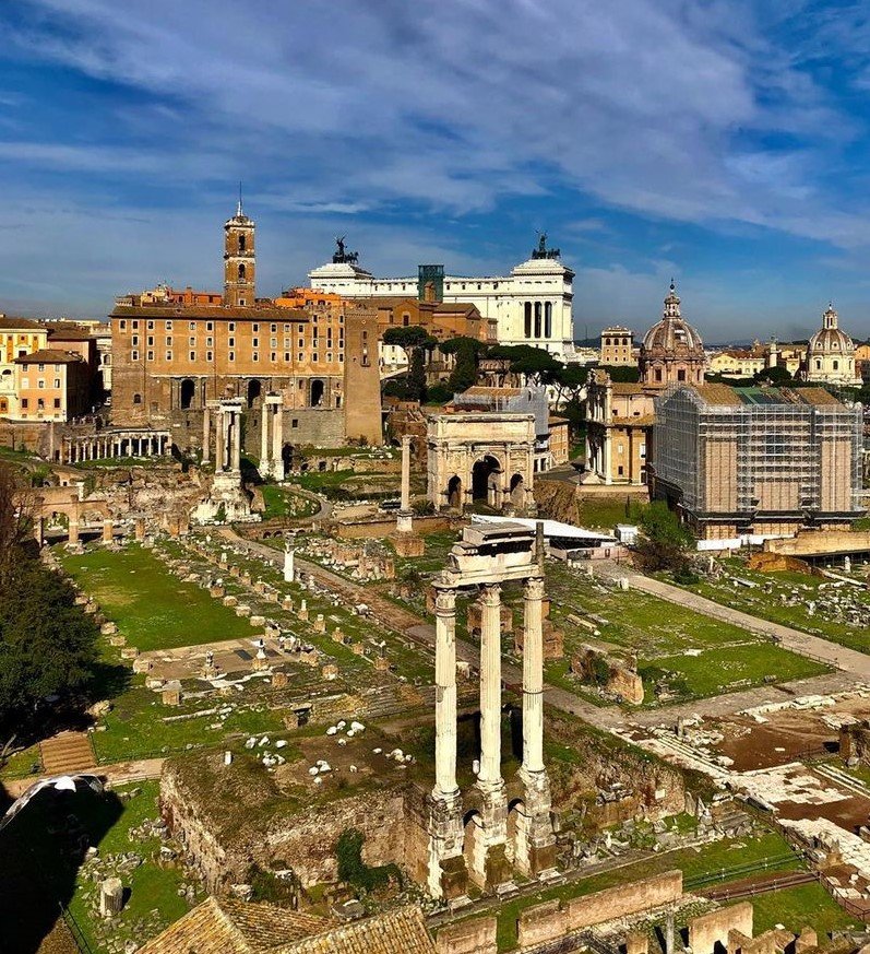 il foro visto Dal palatino