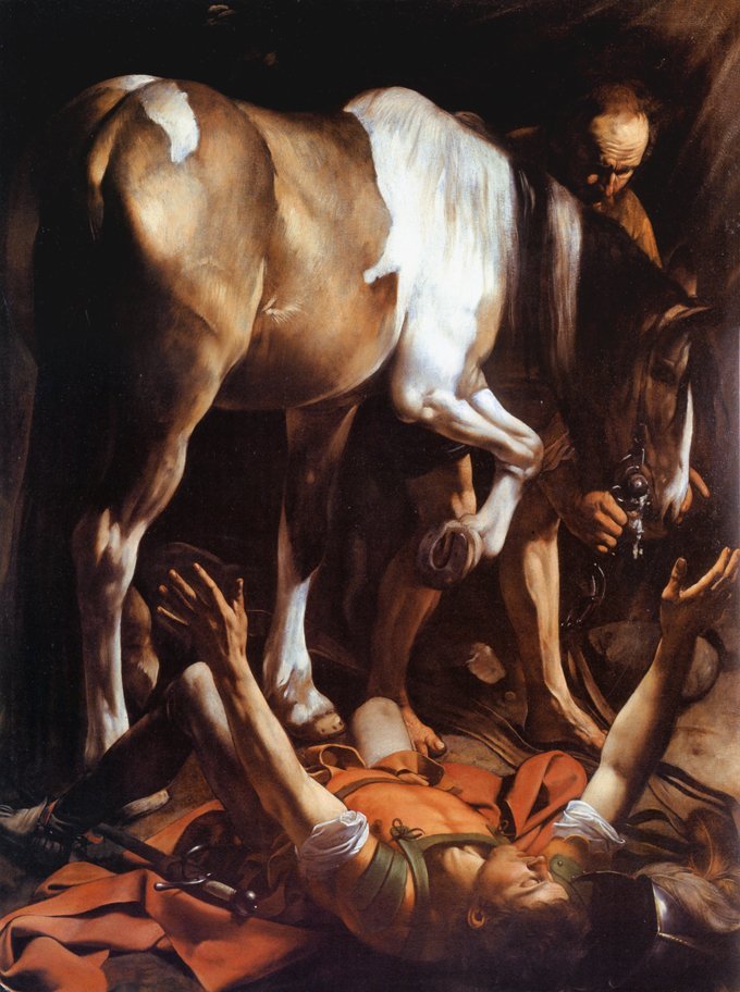 Caravaggio La conversione di San Paolo