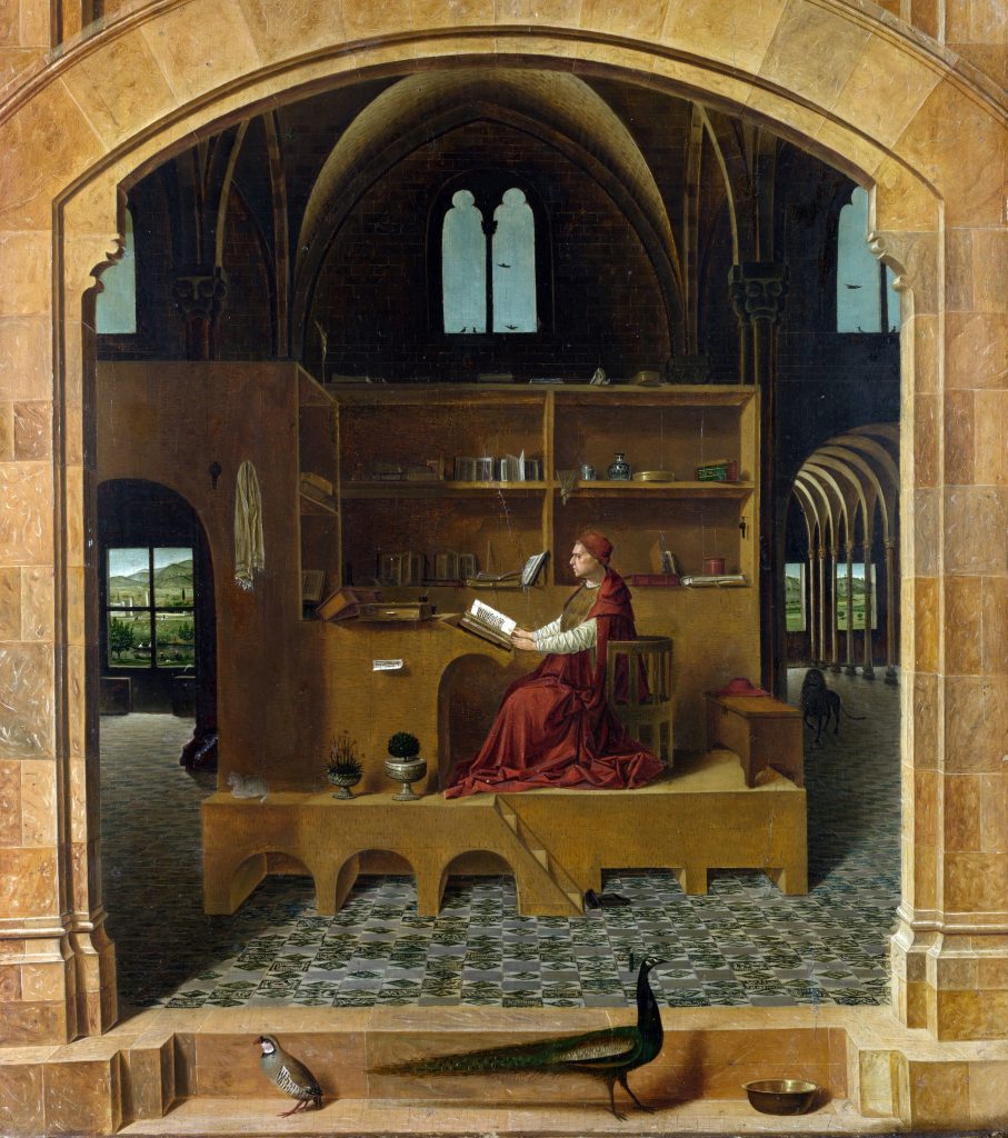 Antonello da Messina St Jerome in his study National Gallery London