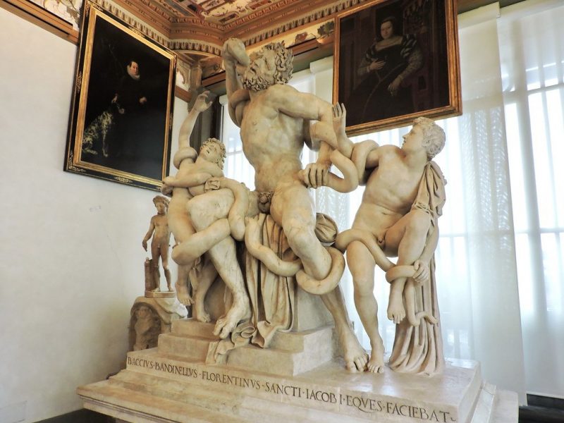 Laocoonte Baccio Bandinelli uffizi