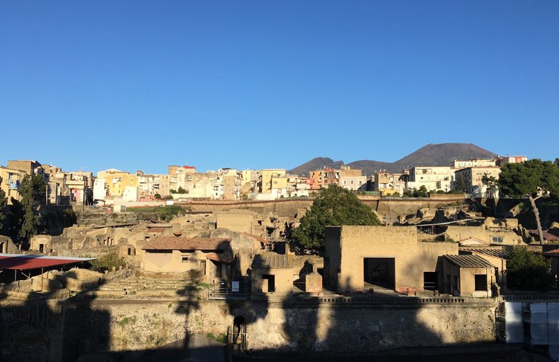 vesuvio scavi di ercolano