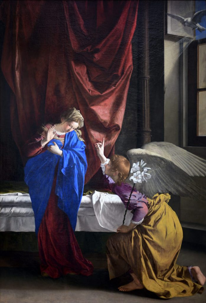 Annunciazione Orazio Gentileschi