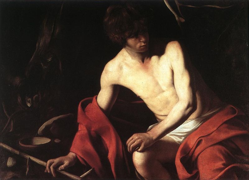 Caravaggio Baptist Galleria Nazionale dArte Antica Rome