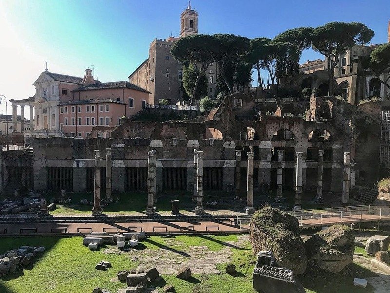 resti Foro di Cesare Roma