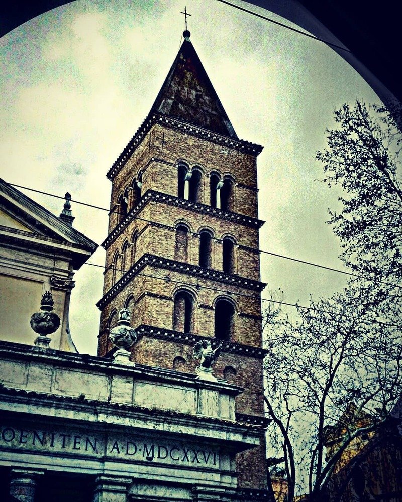 basilica San Crisogono campanile