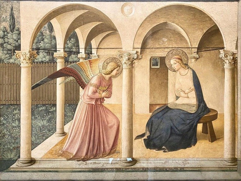 museo di san marco firenze beato Angelico Annunciazione