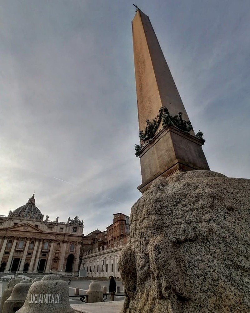 obelisco vaticano basilica san pietro