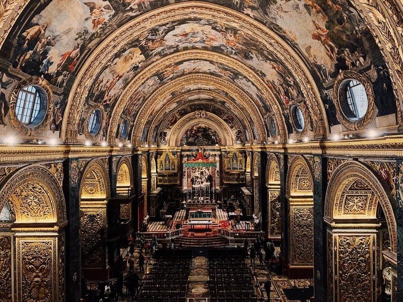 caravaggio a malta concattedrale San giovanni